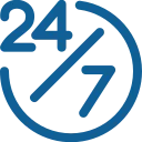 Suporte ao cliente 24/7 para assistência contínua.