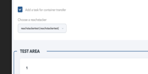 Cyms 1 as tarefas do reachstacker otimizam o uso de recursos, minimizam a congestão e garantem movimentos eficientes de contêineres e rastreamento de localização nos terminais.